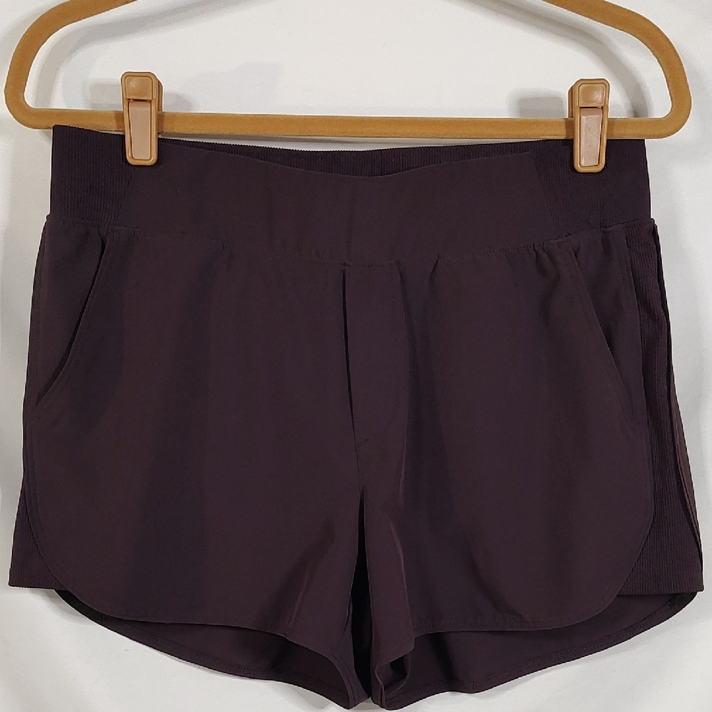 Active Purple Athletic Shorts Lightweight Performance